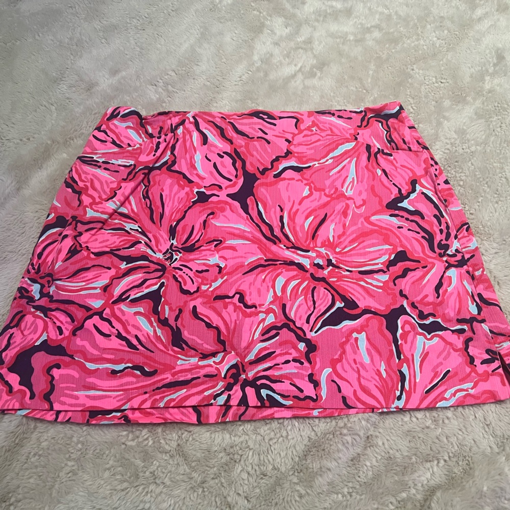 Lilly Pulitzer Marigold Skirt in Flirty Navy